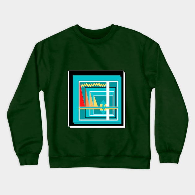 Abstract-T shirt design Crewneck Sweatshirt by Elite Smart ware